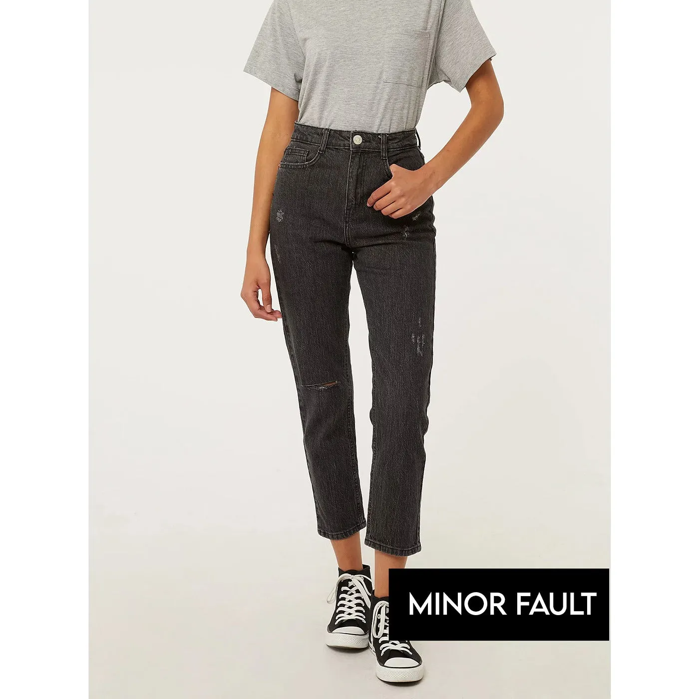 Minor Fault Black High Rise Jeans