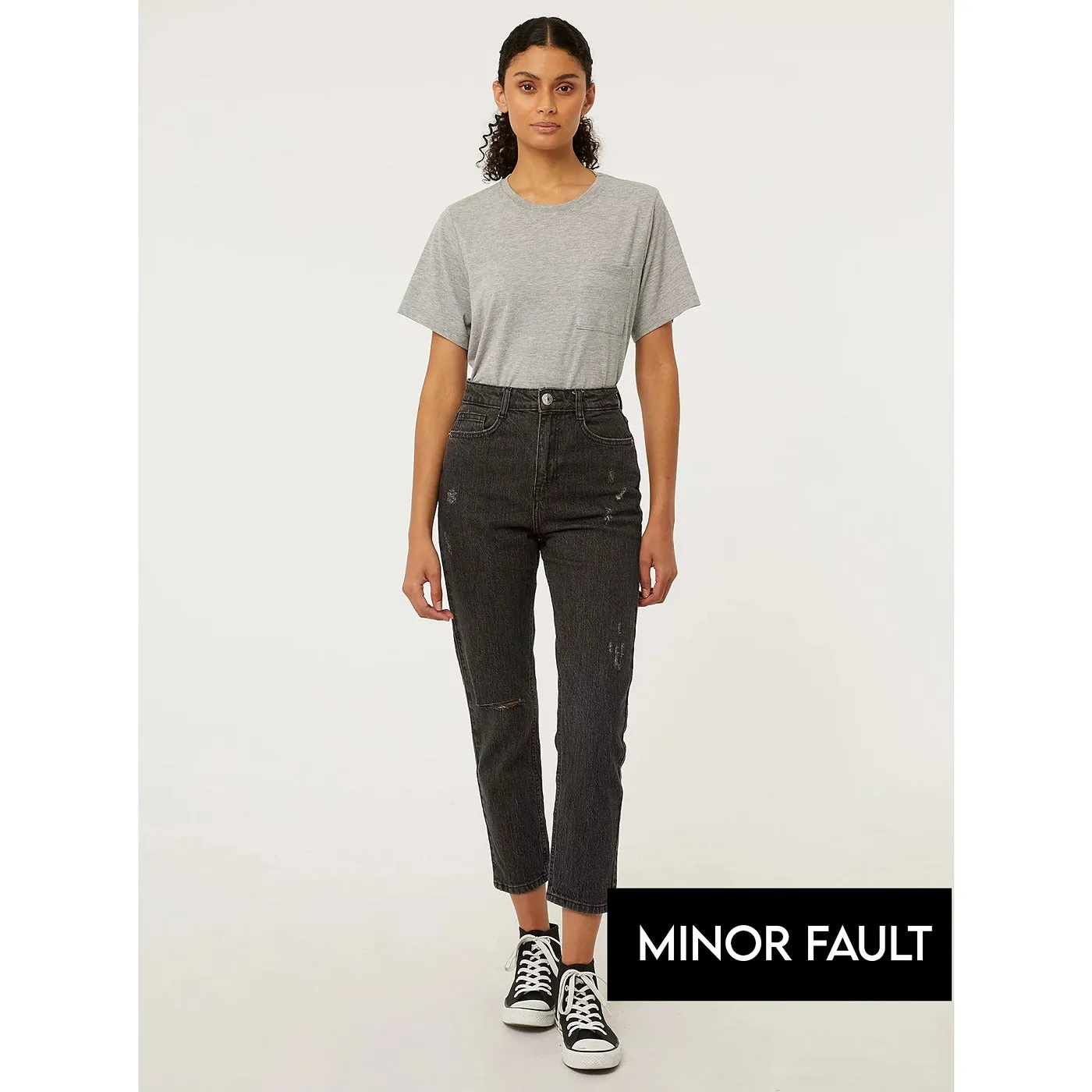 Minor Fault Black High Rise Jeans