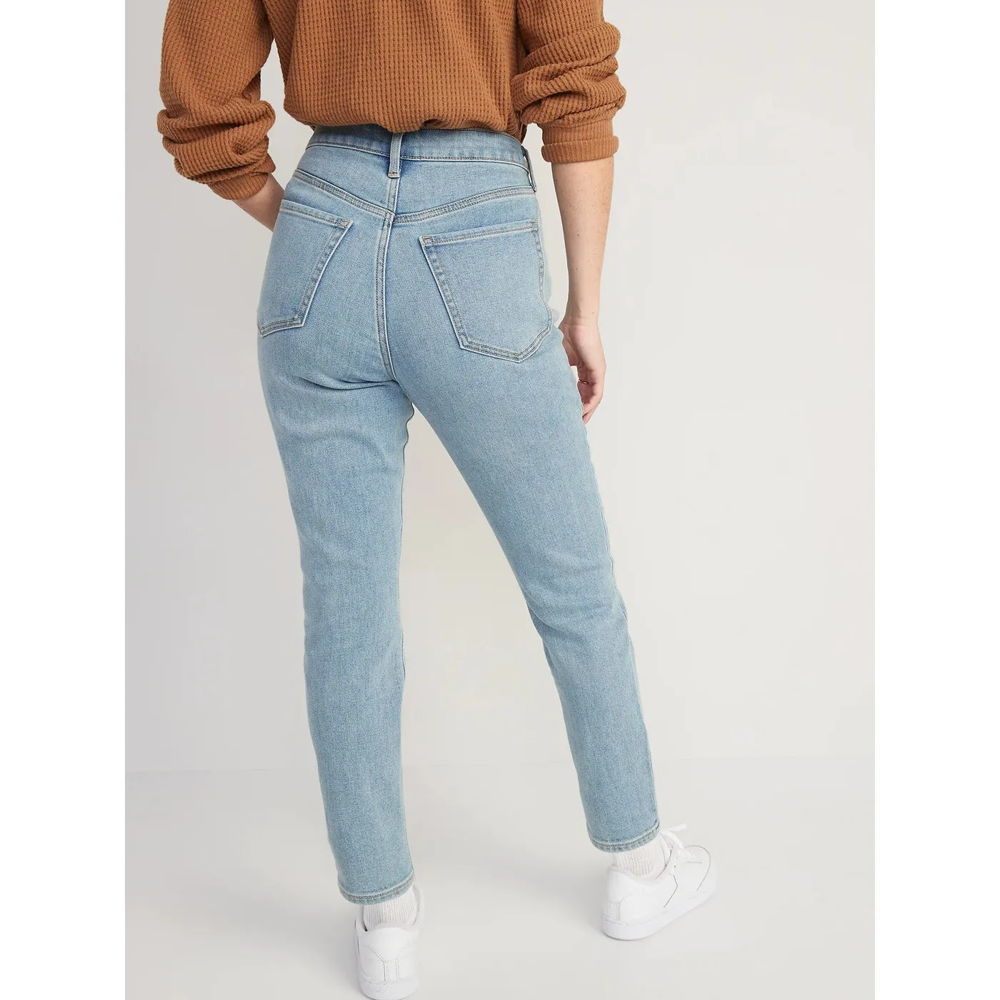 ON High Rise Straight Mom Jeans