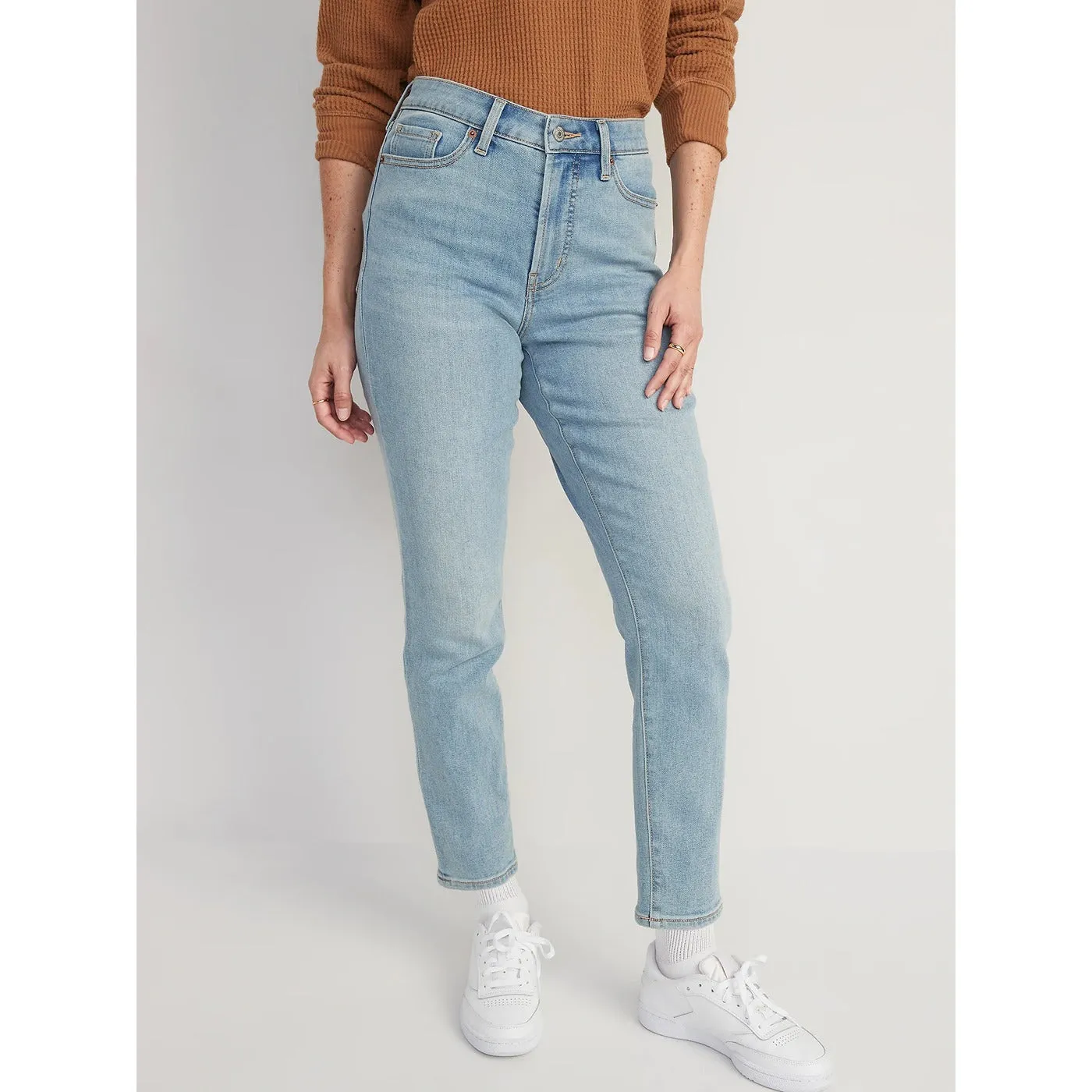 ON High Rise Straight Mom Jeans