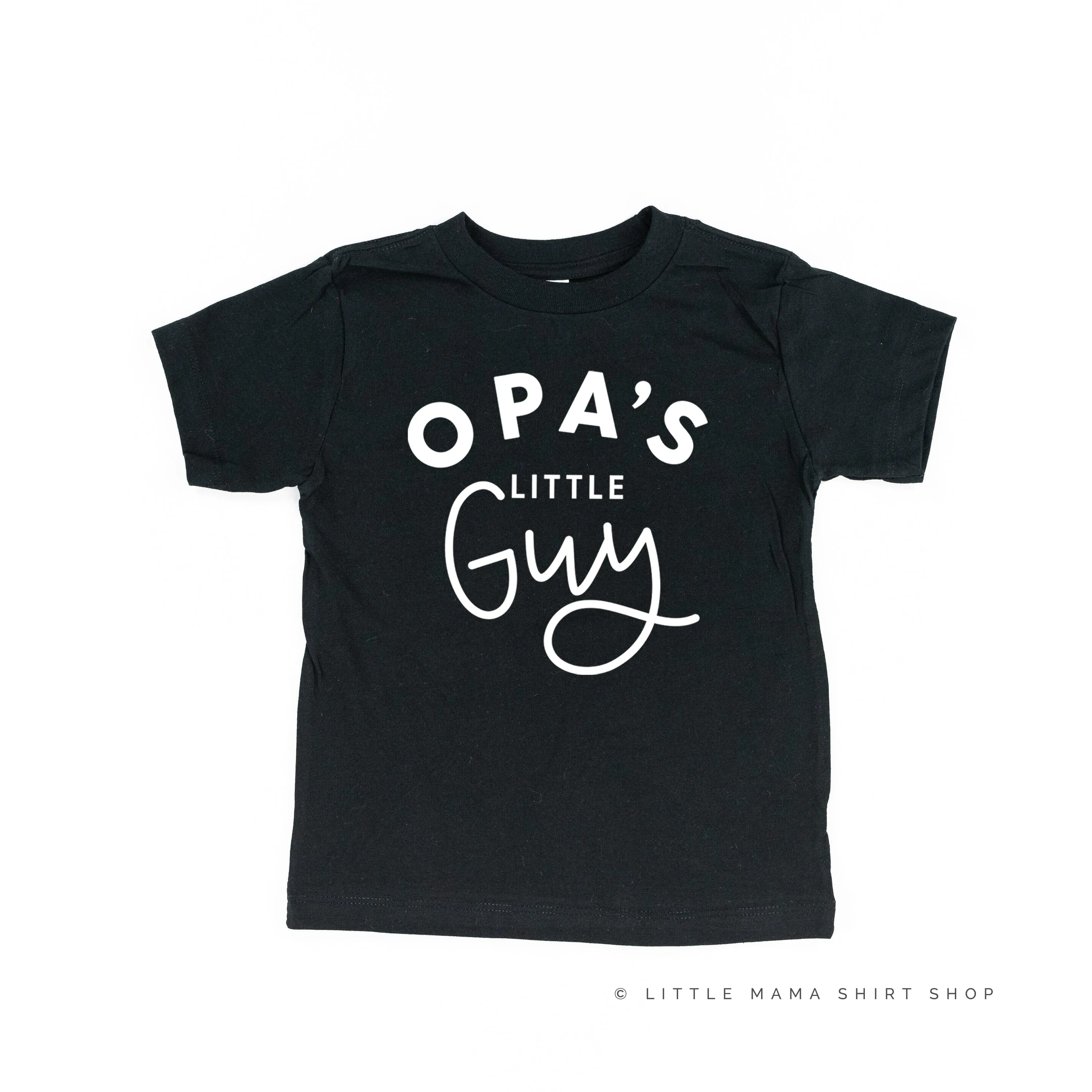 Opa's Little Guy - Short Sleeve Child Shirt