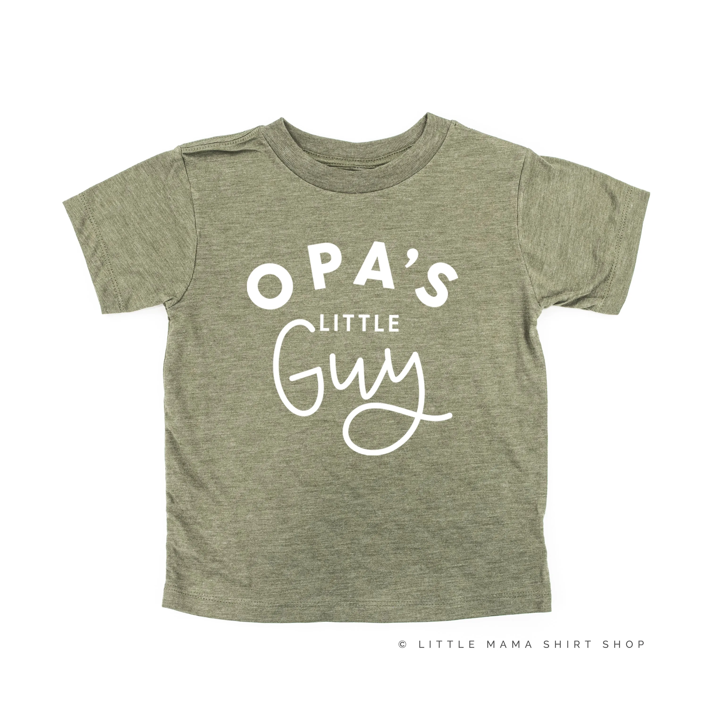 Opa's Little Guy - Short Sleeve Child Shirt