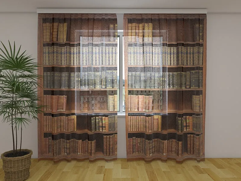 Photo Curtain Bookcase