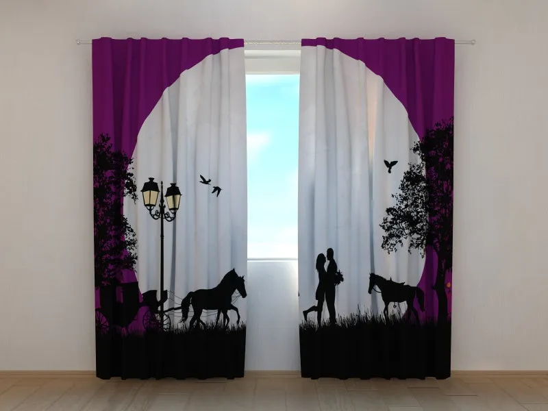 Photo Curtain Romantic Evening