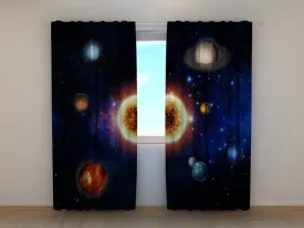 Photocurtain Sun and Planets