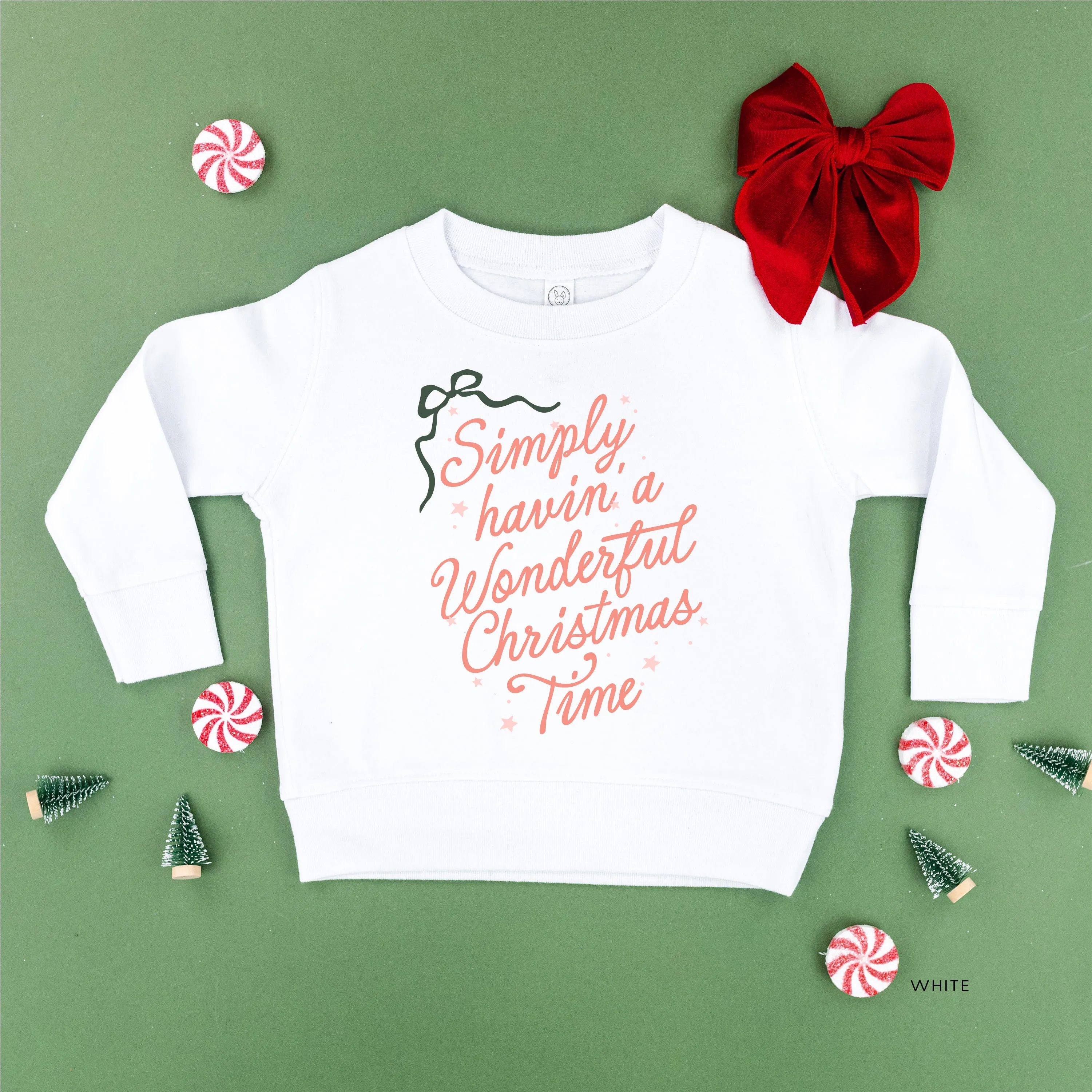 Simply Havin' A Wonderful Christmas Time - Child Sweater