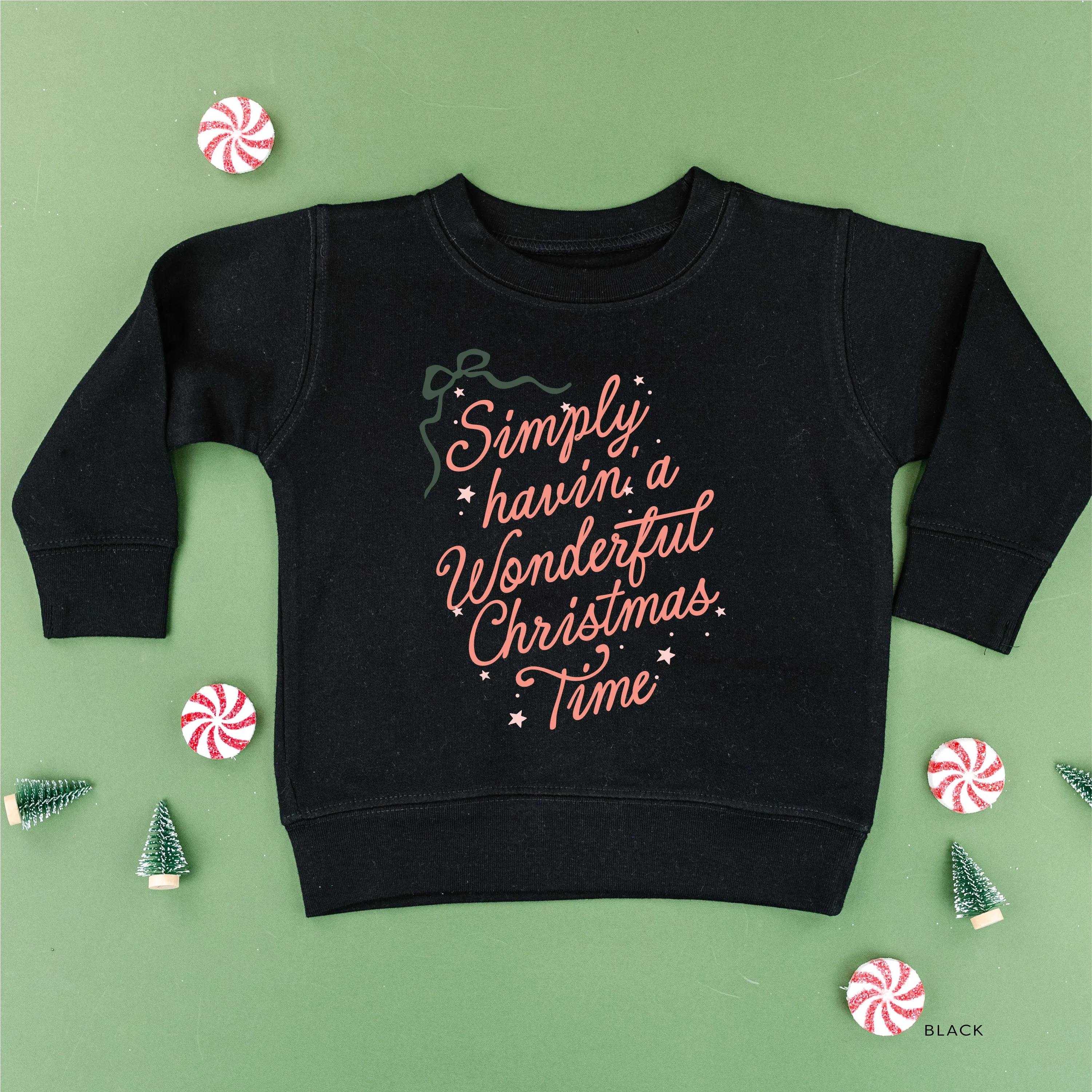 Simply Havin' A Wonderful Christmas Time - Child Sweater