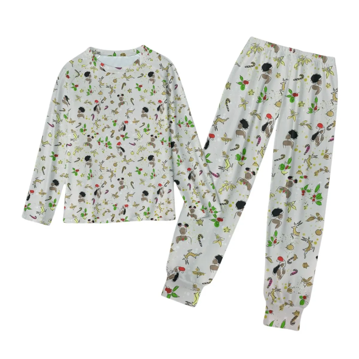 Sophisticated Sleigh Women's Pajama Set