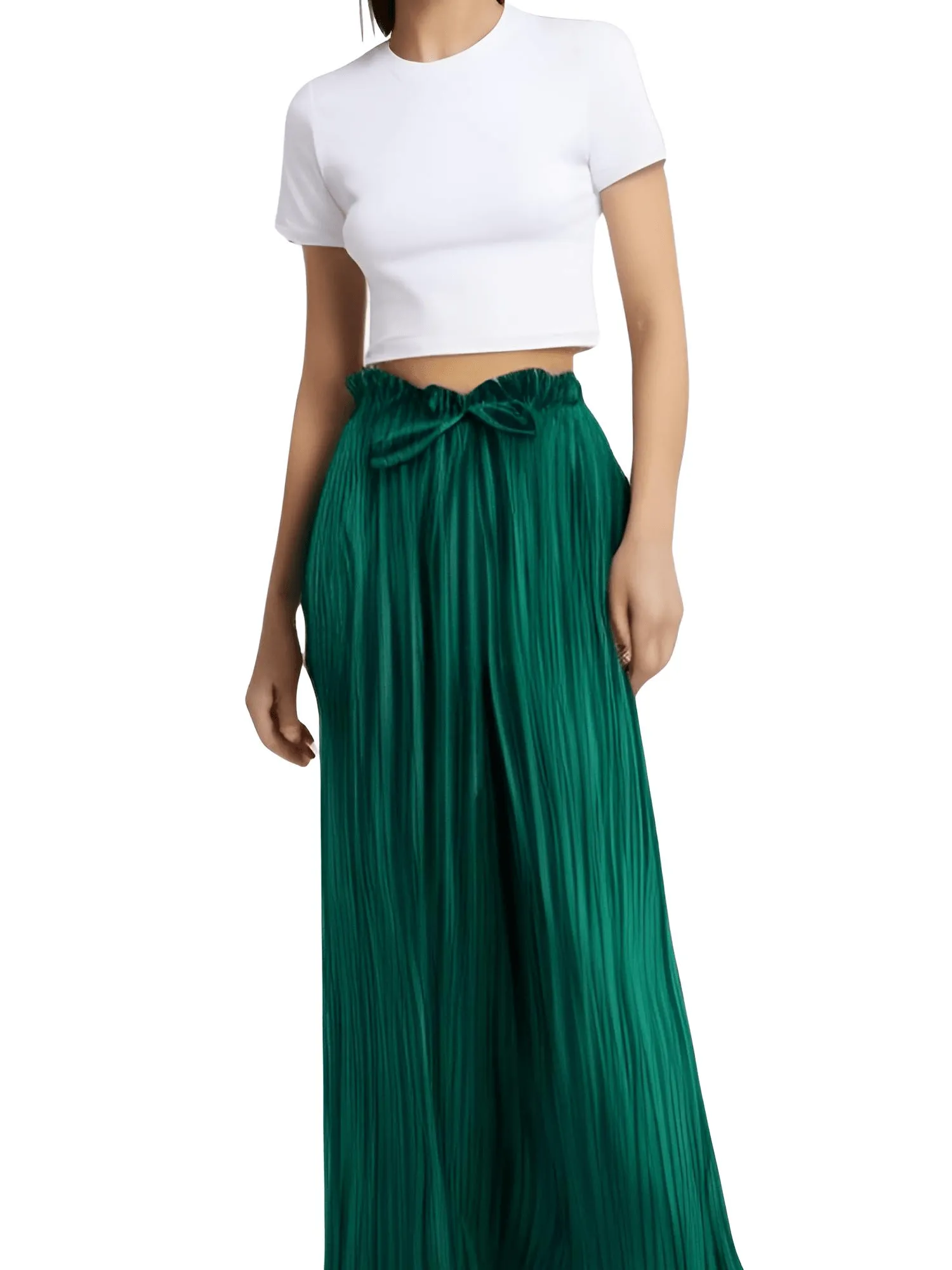 Summer Casual Pants Women's Wide Leg Oversized Pants High Waisted