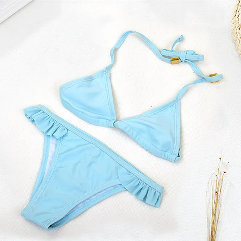 Swimsuit Bikini  for Children Summer Split Swimwear