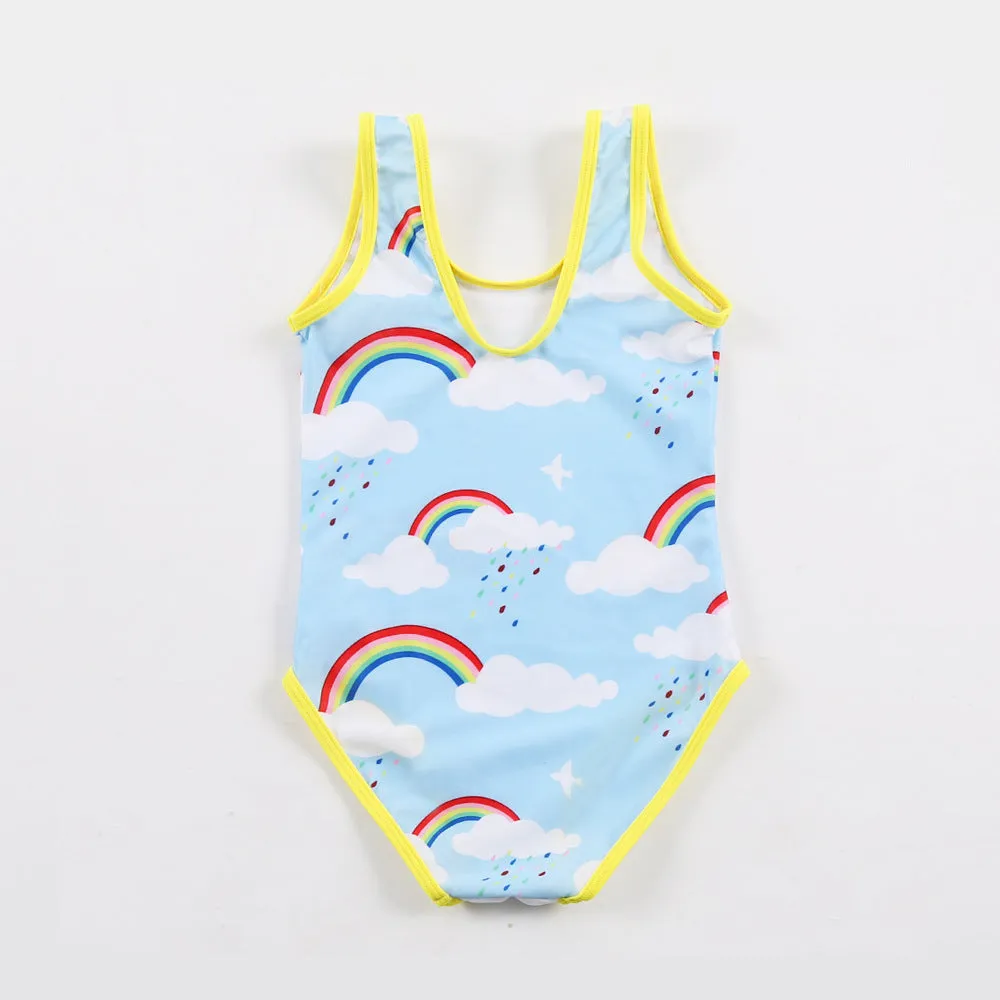 Swimsuit European One-Piece Girls' Triangle Suit