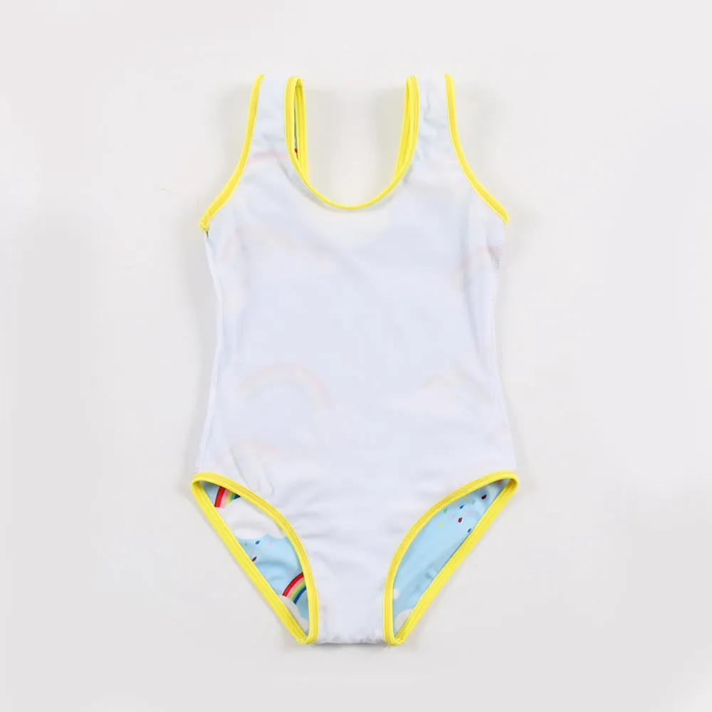 Swimsuit European One-Piece Girls' Triangle Suit