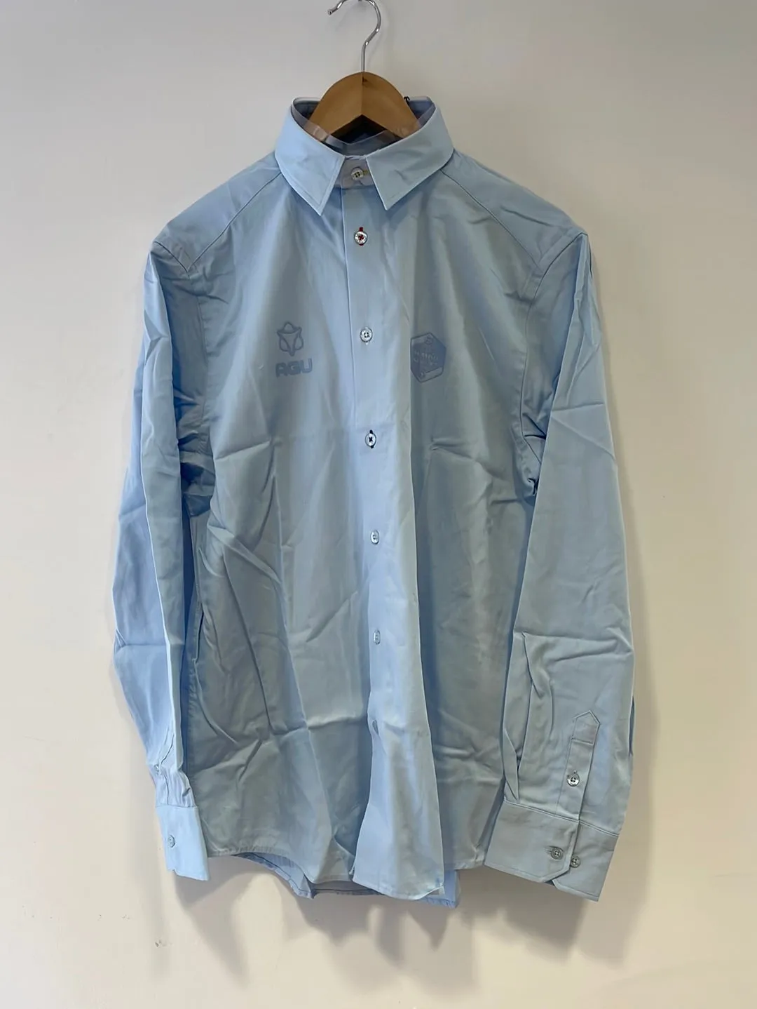 Team Jumbo Visma AGU Dress Shirt Light Blue Men