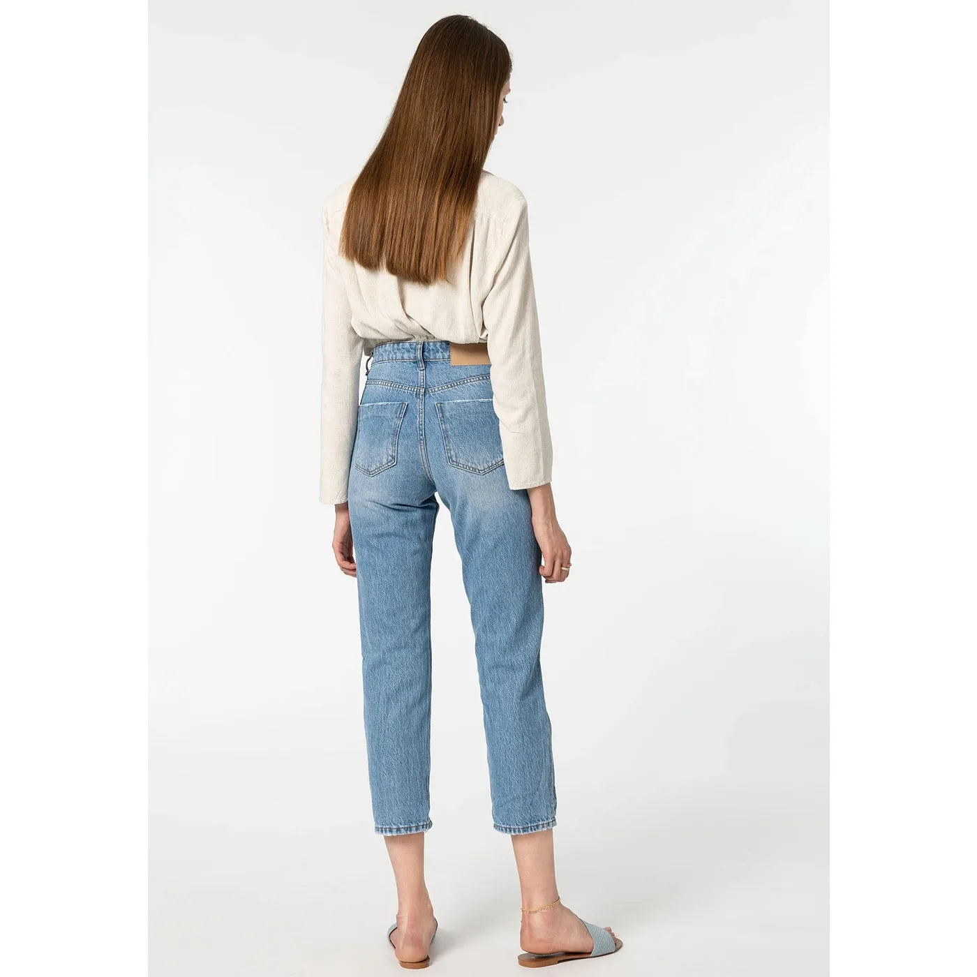 VLN Straight Light Blue Jeans