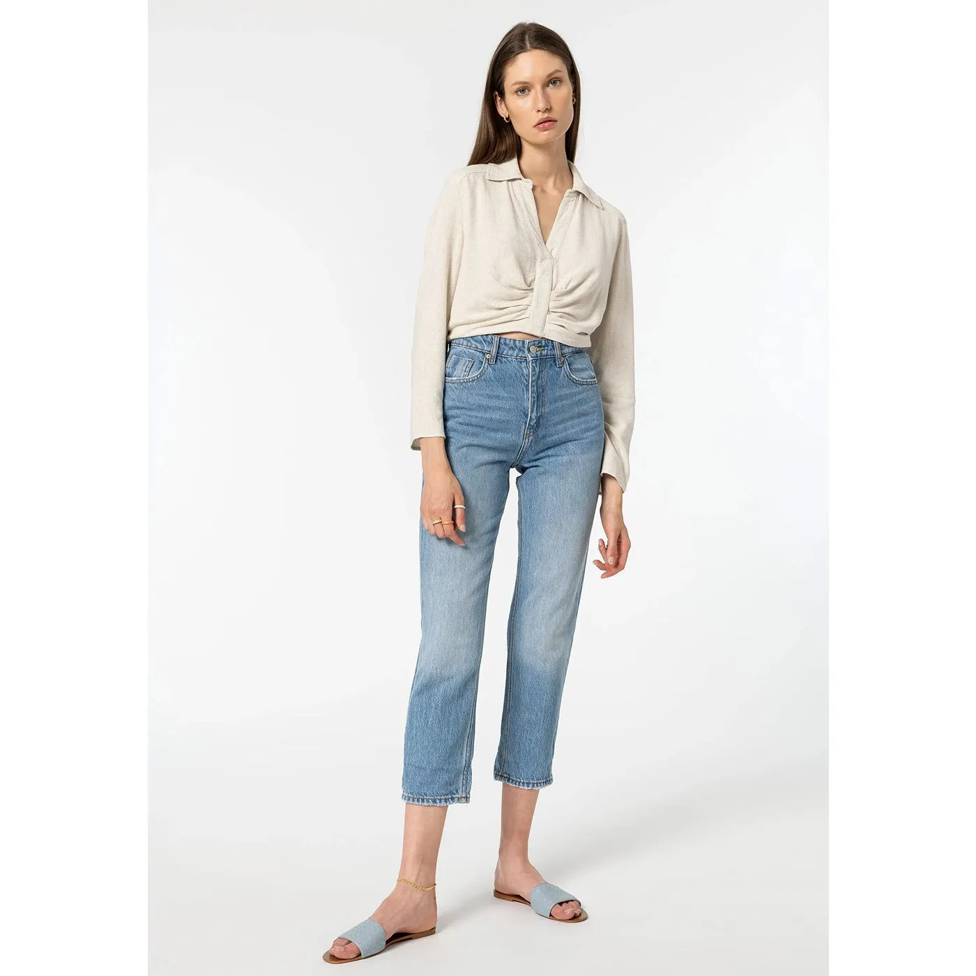 VLN Straight Light Blue Jeans