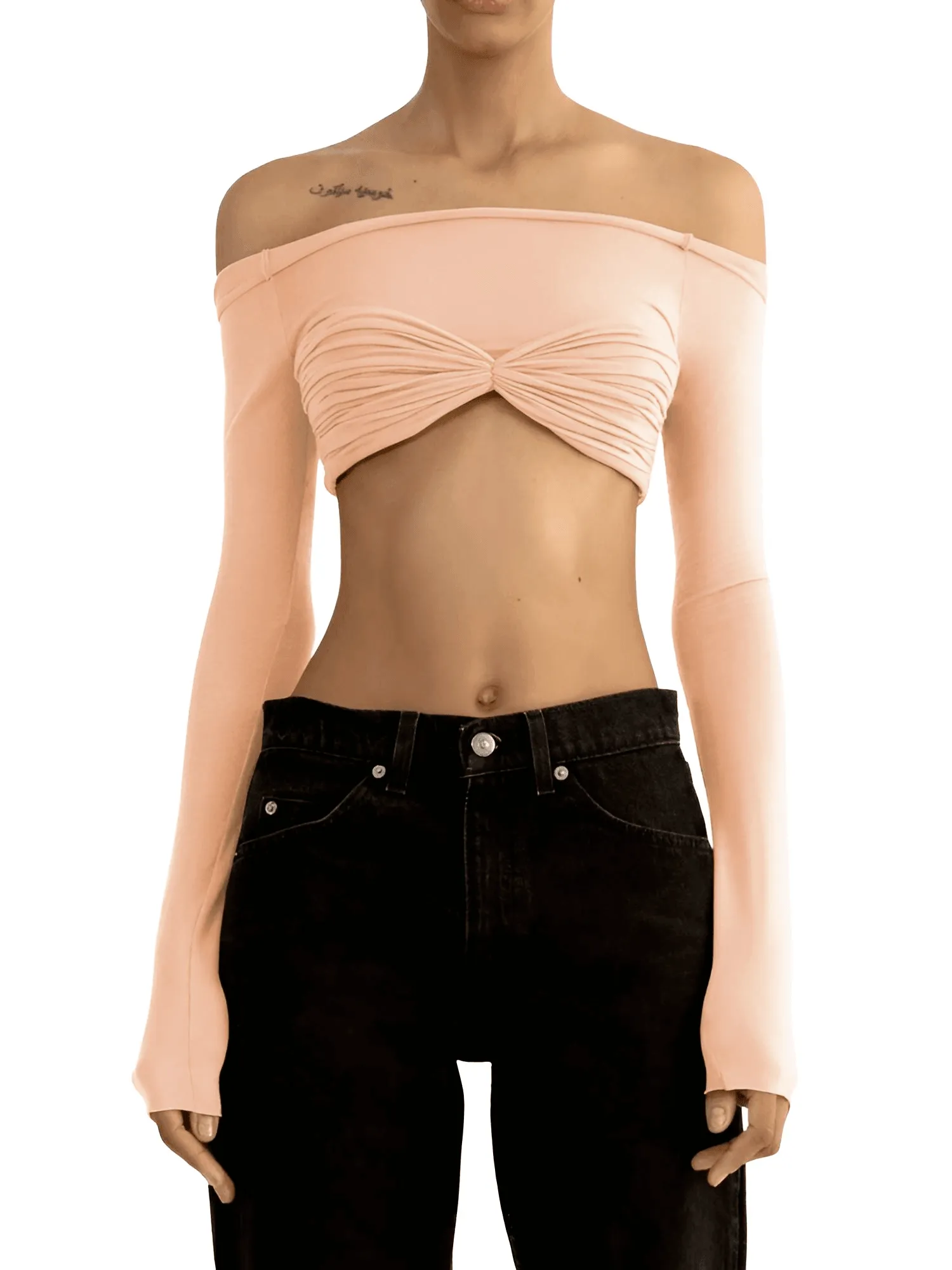 Women's See Through Mesh Crop Top - In 7 Colors!